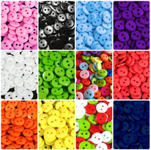 Load image into Gallery viewer, 50 x 23mm 2 Hole Round Buttons