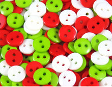 Load image into Gallery viewer, 50 x 23mm 2 Hole Round Buttons